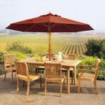 Wooden Teak Patio Furniture With SVLK Certification