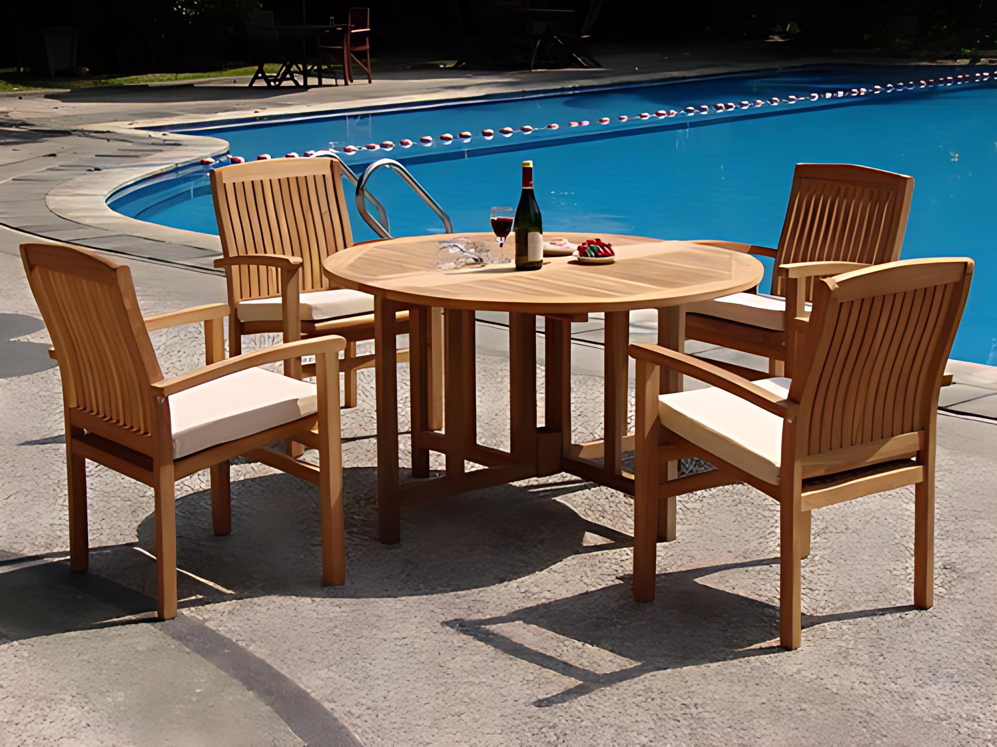 Teak Patio Furniture Set
