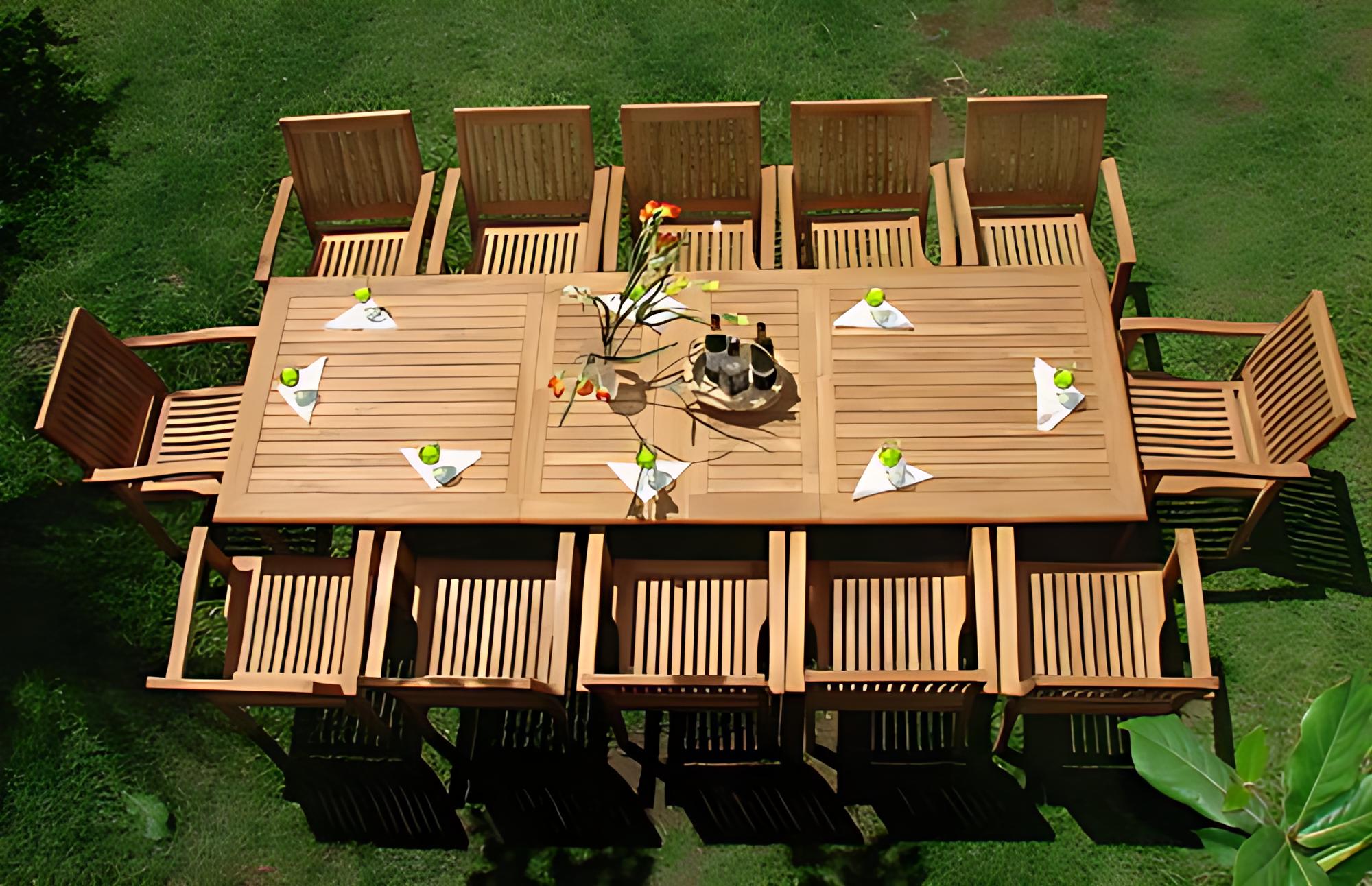 Wooden Teak Outdoor Furniture Manufacturer