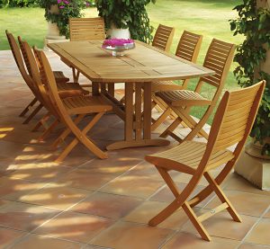 Teak Outdoor Dining Set Furniture High Class Quality