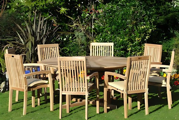 Garden Furniture Dining Set Luxury Design