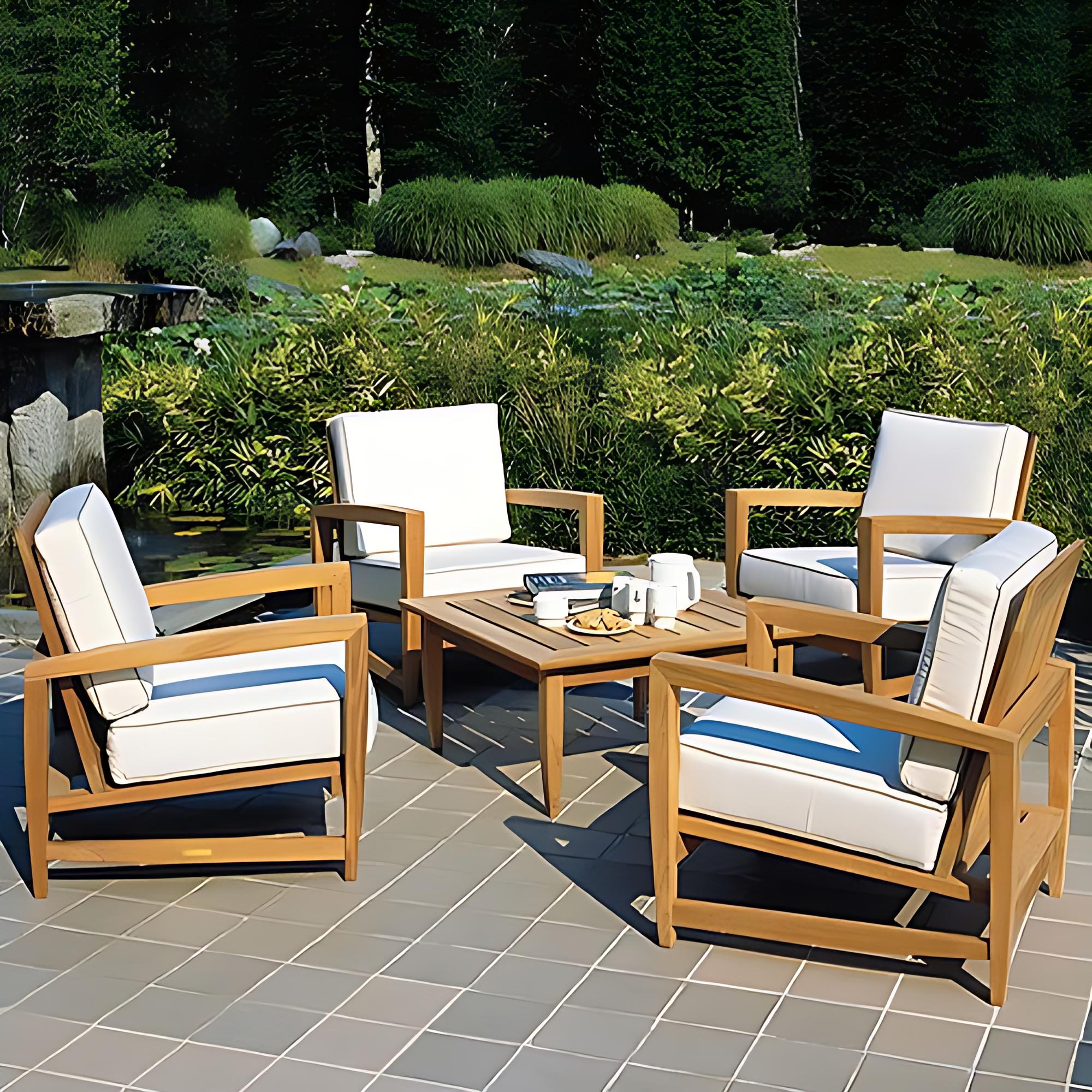 Lounge Furniture Set. - Teak Outdoor Furniture Manufacturer Indonesia