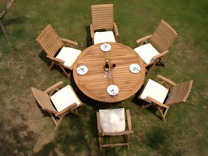Teak patio furniture Indonesia
