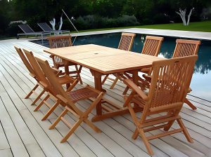 Teak Dining Set Outdoor Furniture Wholesale