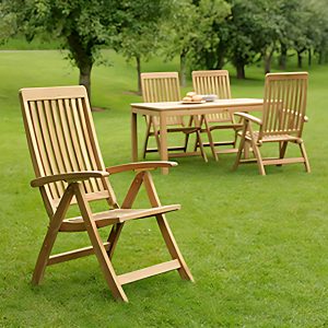 Sustainable plantation teak outdoorfurniture handcrafted in Indonesia
